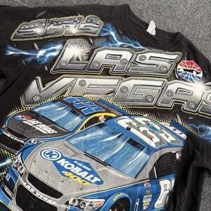 2015 NASCAR AOP Las Vegas 400 LV Motor Speedway "Win With Power" T-Shirt Sz XXL